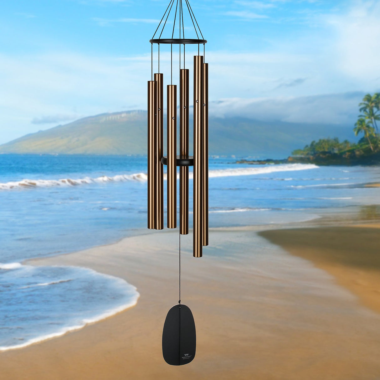 Bells of Paradise Windchime, Bronze, 54 Inch