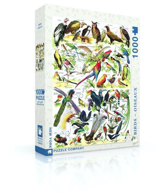 Birds-Oiseaux 1000pc Puzzle