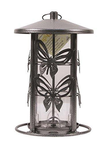 Butterfly Decorative Metal Wild Bird Feeder