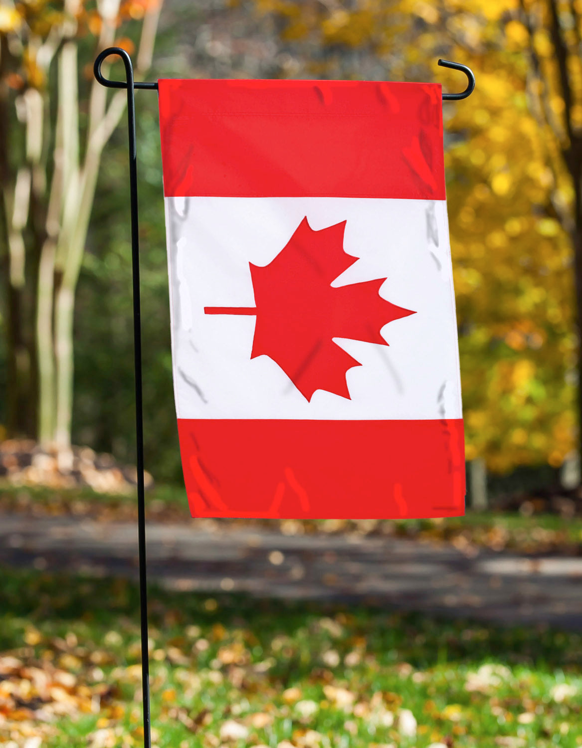 Canada Garden Applique Flag