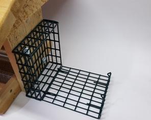 Cedar Hopper With Suet Baskets