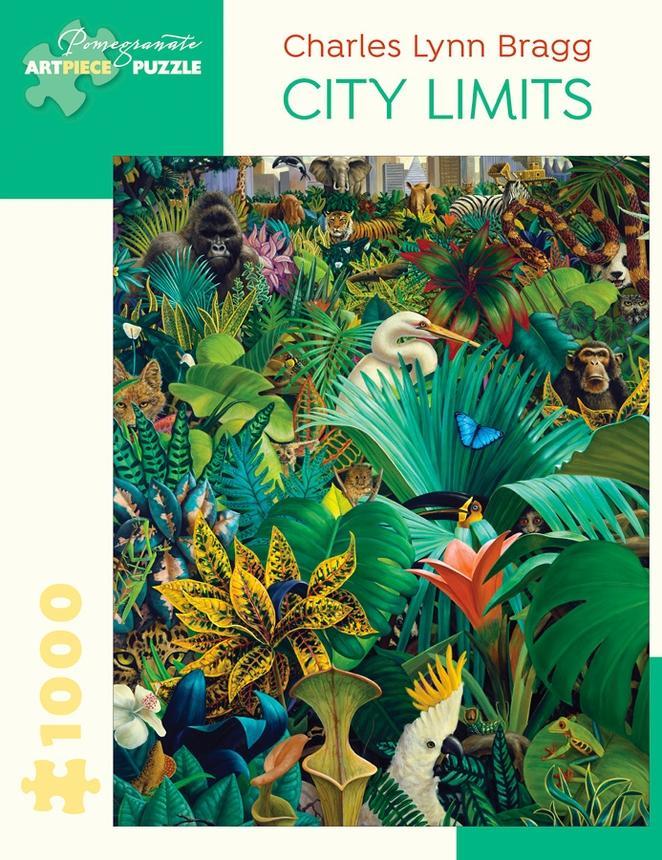 Charles Lynn Bragg: City Limits 1000-Piece Jigsaw Puzzle