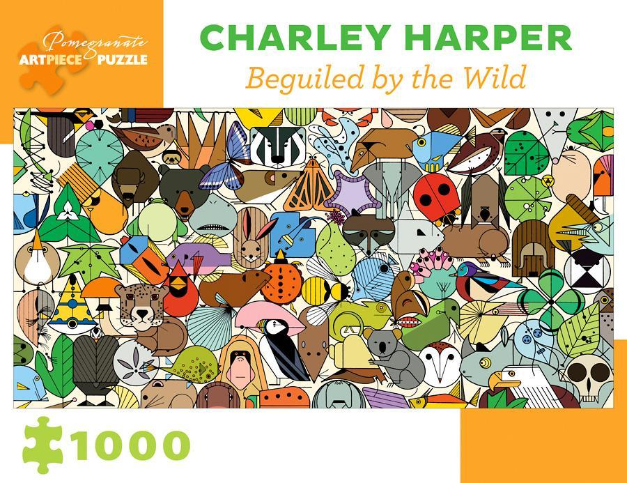 Charley Harper: Beguiled By Wild 1000 Piece Jigsaw Puzzle