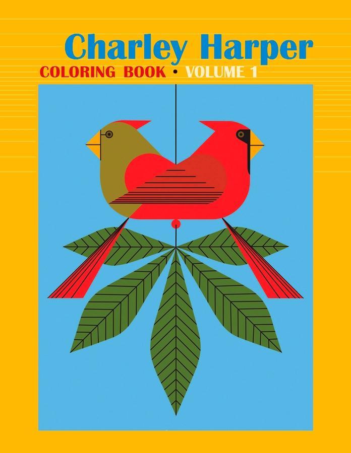 Charley Harper: Volume 1 Coloring Book