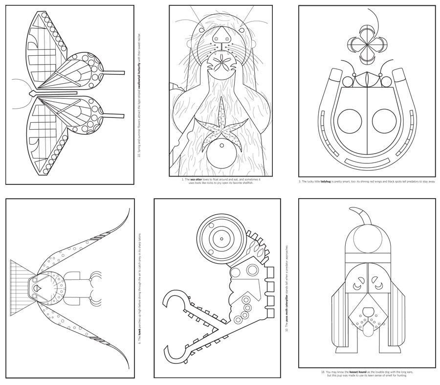 Charley Harper: Volume 1 Coloring Book