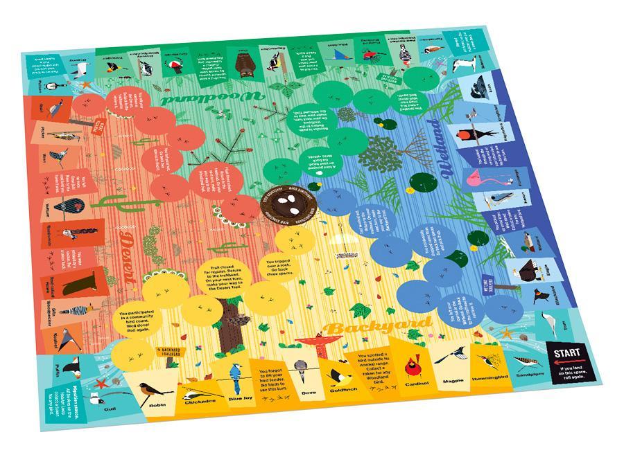 Charley Harper's Spot the Birds Board Game