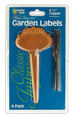 Classic Impressions Ornamental Copper Garden Plant T-Label