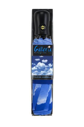 Clear Skies Reverse Close Folding Umbrella