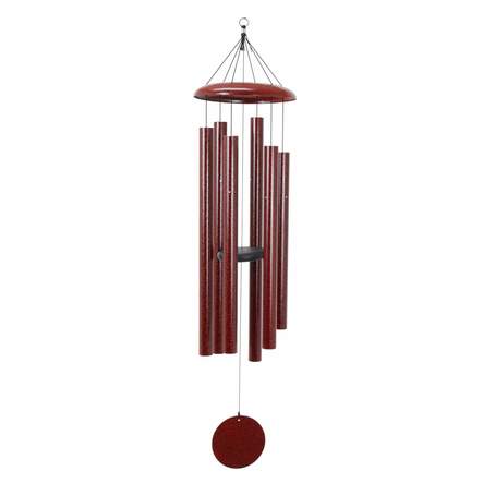 Corinthian Bells 60 Inch Windchime (6 Tubes), Ruby Splash