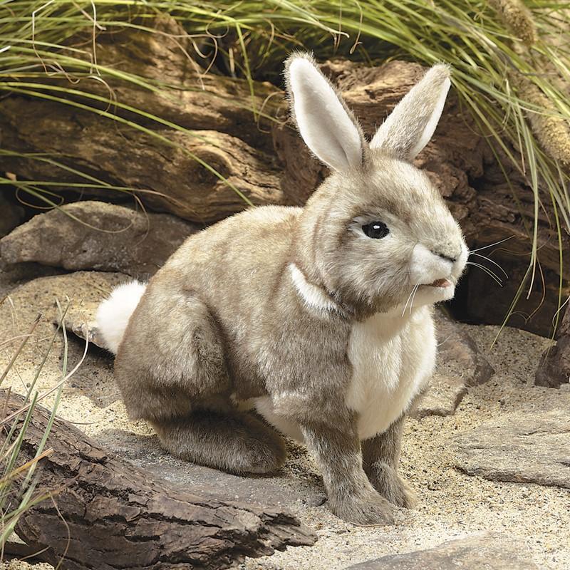 Cottontail Rabbit Hand Puppet