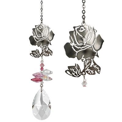 Crystal Fantasy Suncatcher - Rose