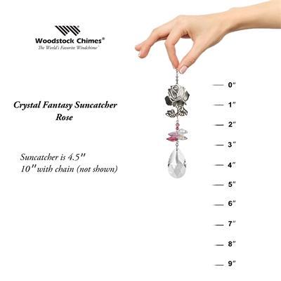 Crystal Fantasy Suncatcher - Rose