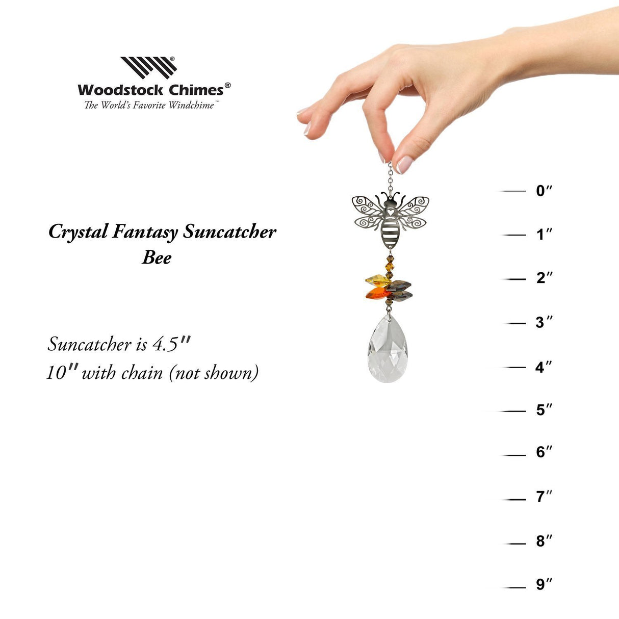 Crystal Fantasy Suncatcher, Bee