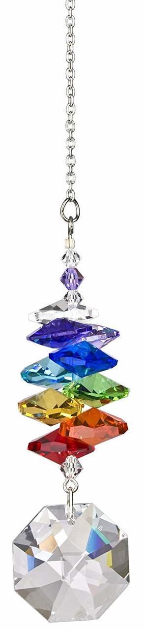 Crystal Rainbow Cascade Octago