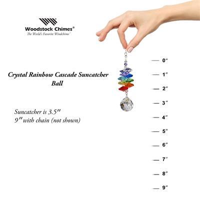 Crystal Rainbow Cascade Suncatcher - Ball