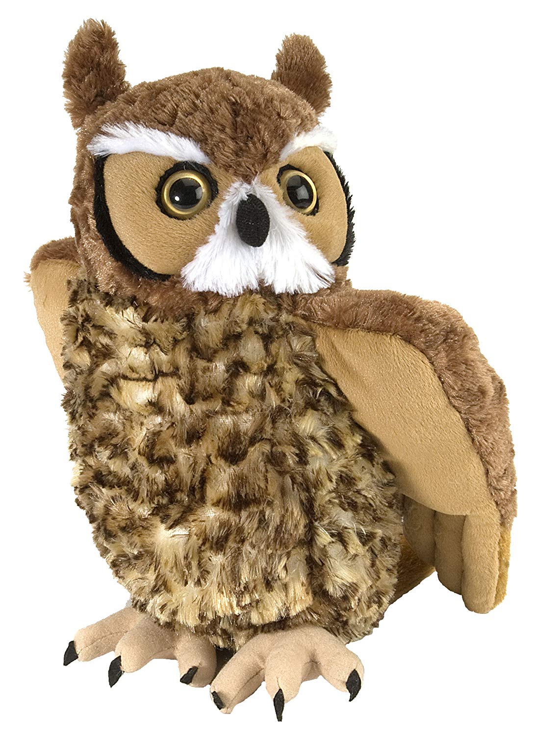 Cuddlekins Great Horned Owl, 12 Inch