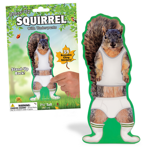 Dress-Up Squirrel with Underpants