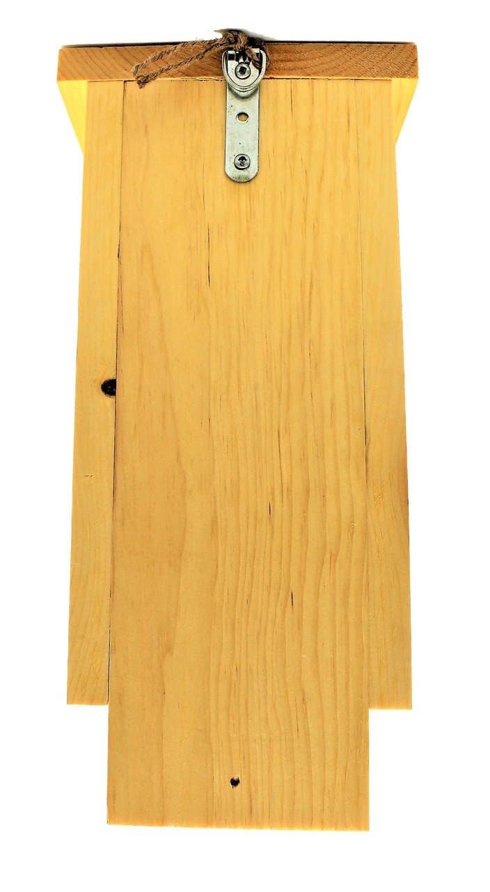 Handmade Downy Woodpecker Birdhouse