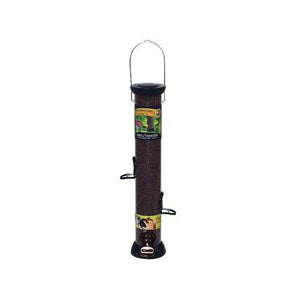 Droll Yankees Clever Clean 18-Inch Thistle Feeder (Onyx)