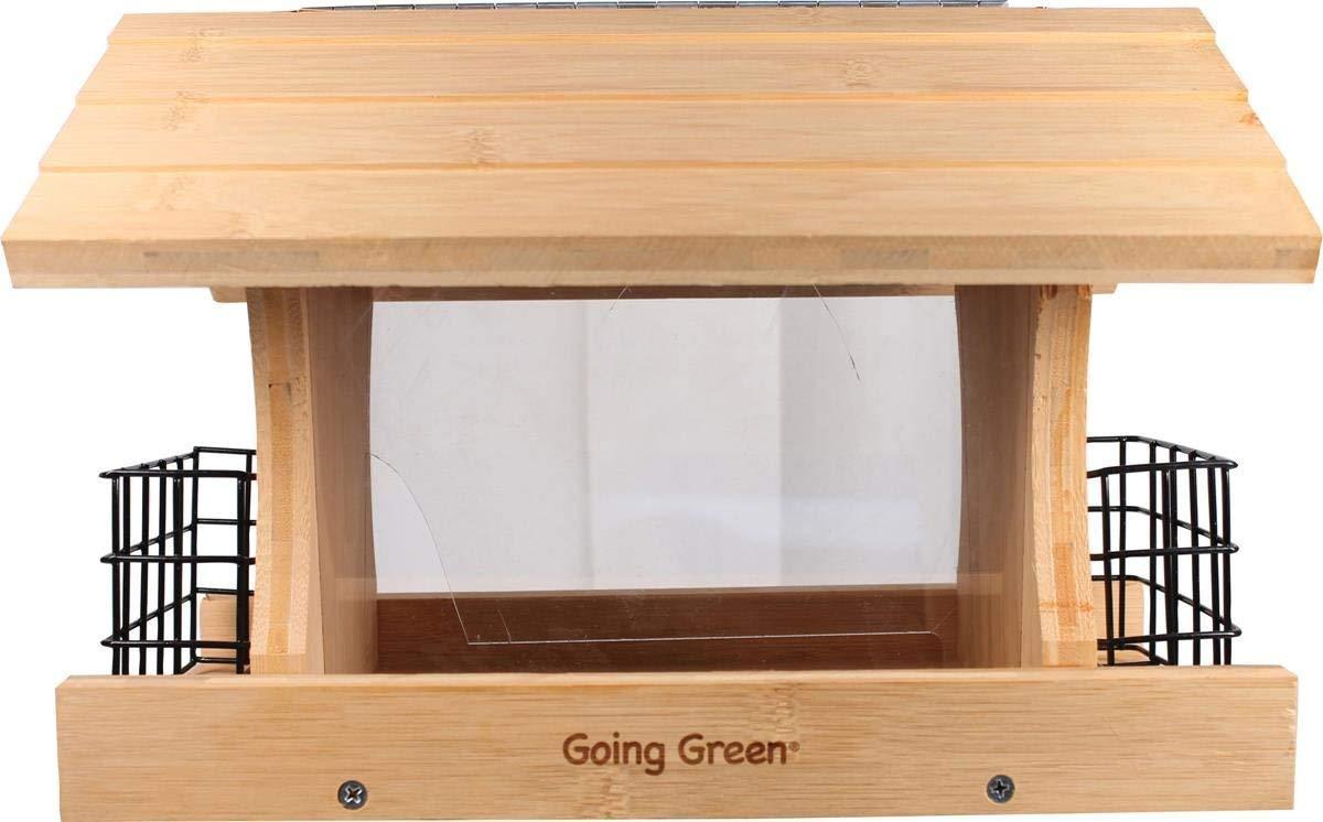 Deluxe Bamboo Feeder With Suet