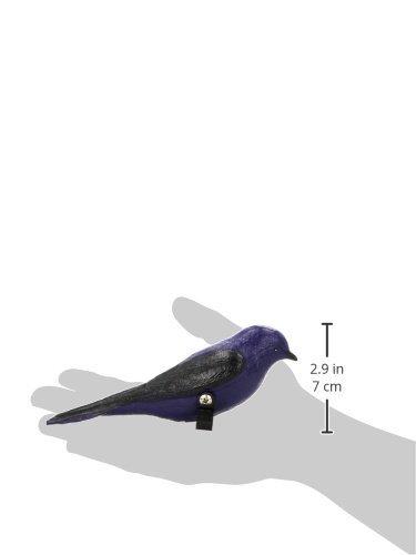 Deluxe Painted Purple Martin Decoy With Mount