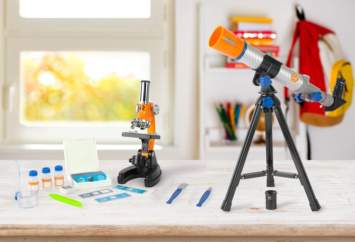 Discovery Telescope and Microscope Combo Set