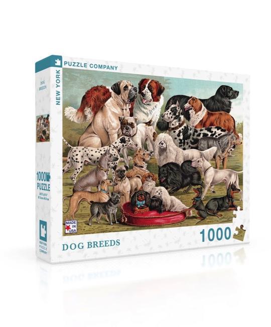 Dog Breeds 1000pc Puzzle