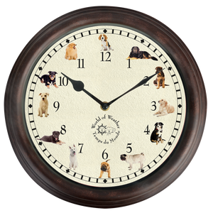 Dog Sounds Clock