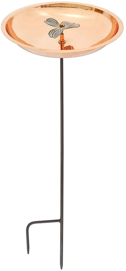 Dogwood Birdbath w/ Stake