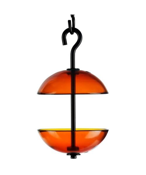 Double Hanging Poppy Feeder, Orange