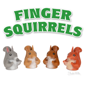 Earl Squirrel Finger Puppet (1 Finger Puppet)