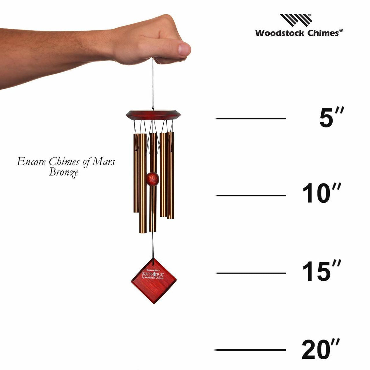 Encore Collection Bronze Chimes of Mars Windchime