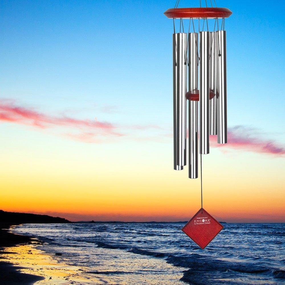 Encore Collection Silver Chimes of Pluto Windchime