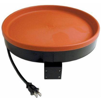 Farm Innovators 3-in-1 Heated Bird Bath, Terra Cotta