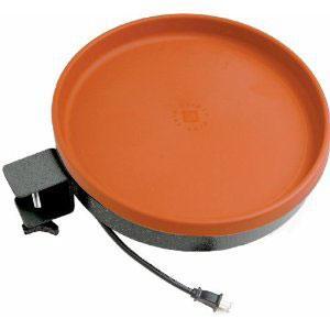 Farm Innovators 3-in-1 Heated Bird Bath, Terra Cotta