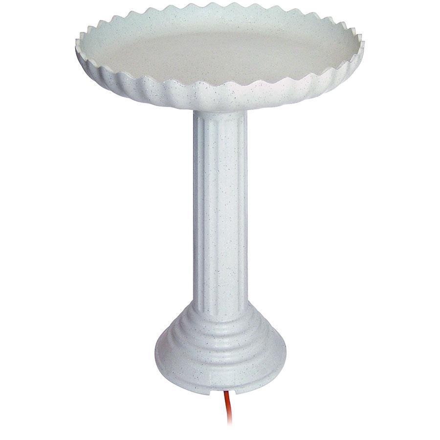 Farm Innovators All Seasons Decorative Bird Bath with Pedestal