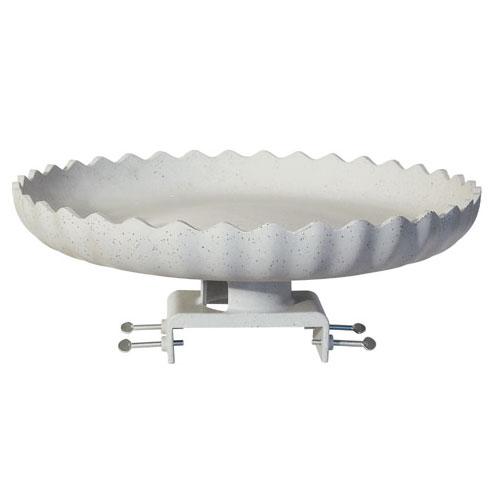 Farm Innovators All Seasons Decorative Bird Bath with Deck Mount