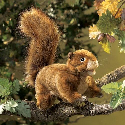 Red Squirrel Hand Puppet