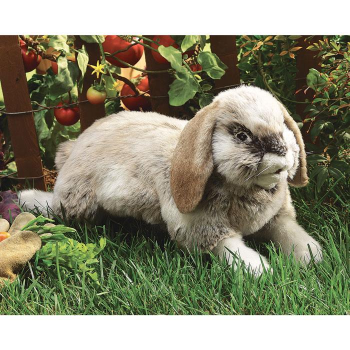Holland Lop Rabbit Hand Puppet