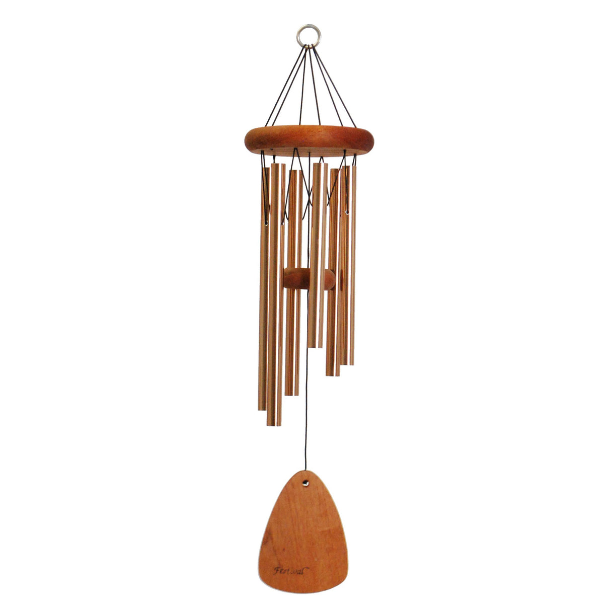Festival 24-inch Windchime, 8 Tubes, Bronze