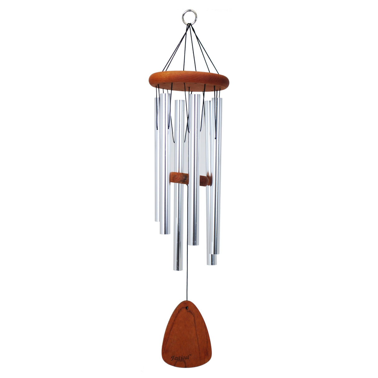 Festival 24-inch Windchime, Silver