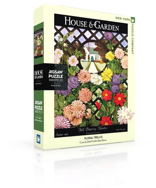 Floral Trellis 1000pc Jigsaw Puzzle