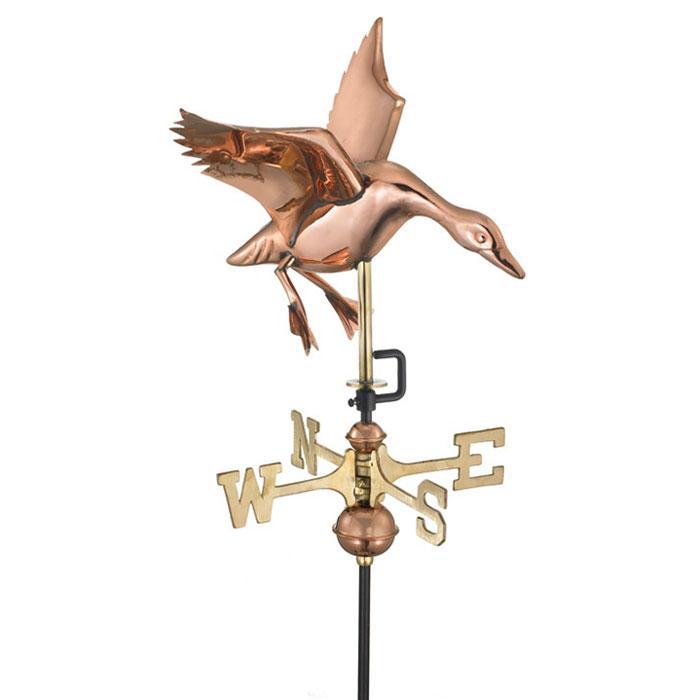 Cottage-Size Landing Duck Weathervane