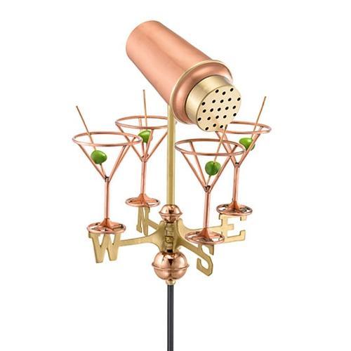 Cottage-Size Martini Weathervane
