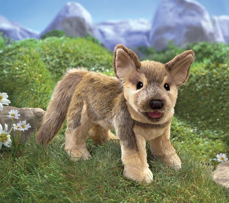 German Shepherd Puppy Hand Puppet