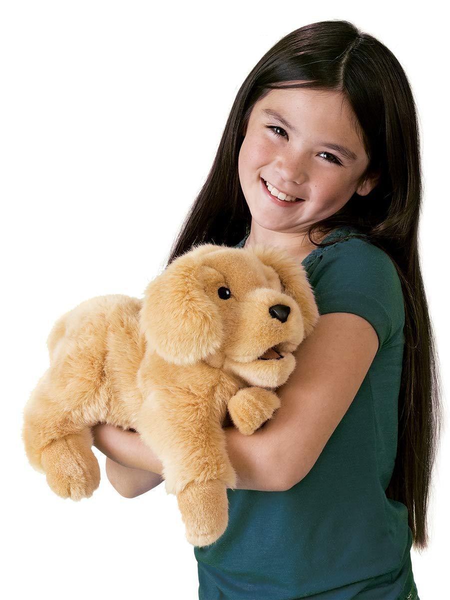 Golden Retriever Puppy Dog Hand Puppet