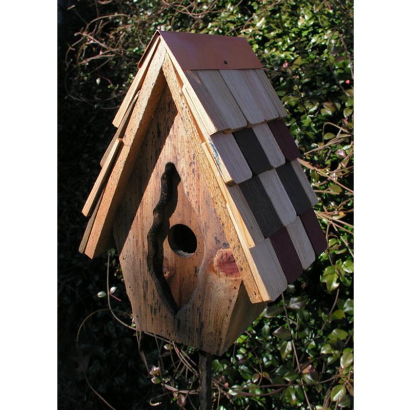 Vintage Wren House in Antique Cypress