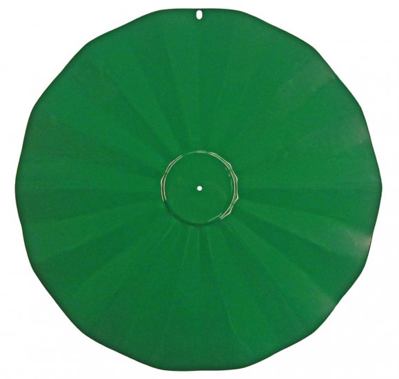 Hanging Disk Squirrel Baffle, Green