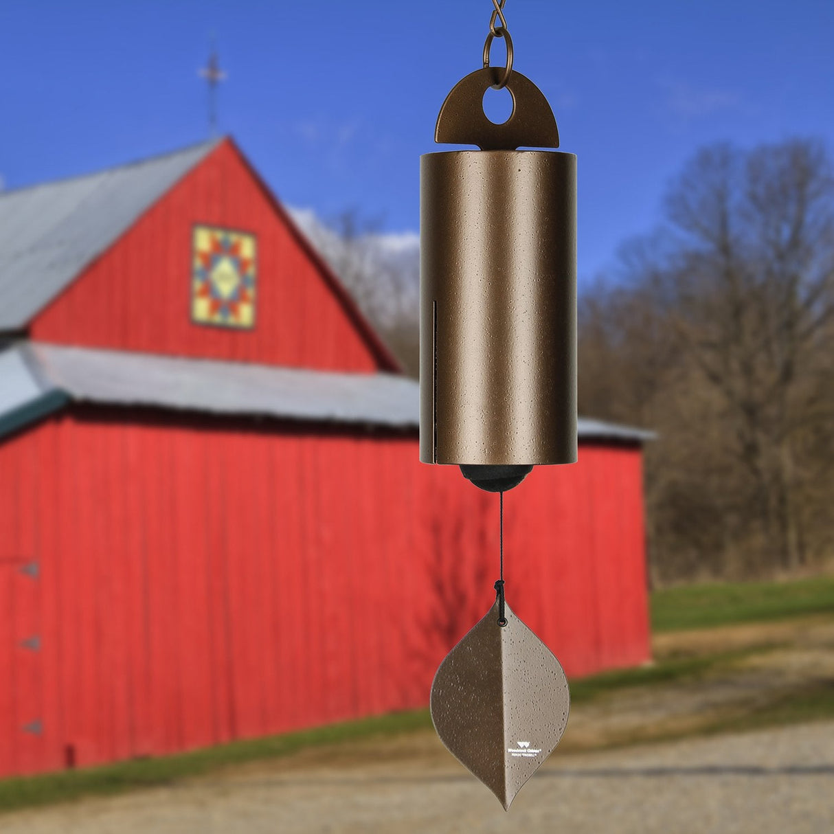 Heroic Windbell, Medium, Antique Copper