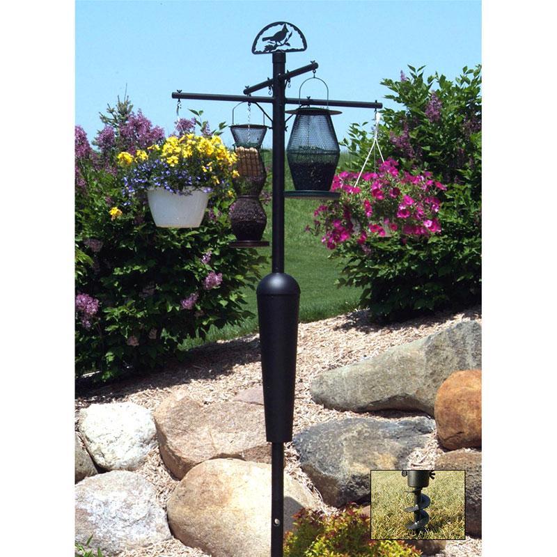 Squirrel Stopper Pole System, Black